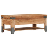 Coffee Table 110x52x45 cm Solid Wood Acacia