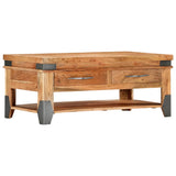 Coffee Table 110x52x45 cm Solid Wood Acacia - Extra Image