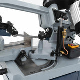 Metal Band Saw with Solid Base 230 V - Rear View