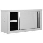 Kitchen Wall Cabinet with Sliding Doors 90x40x50 cm