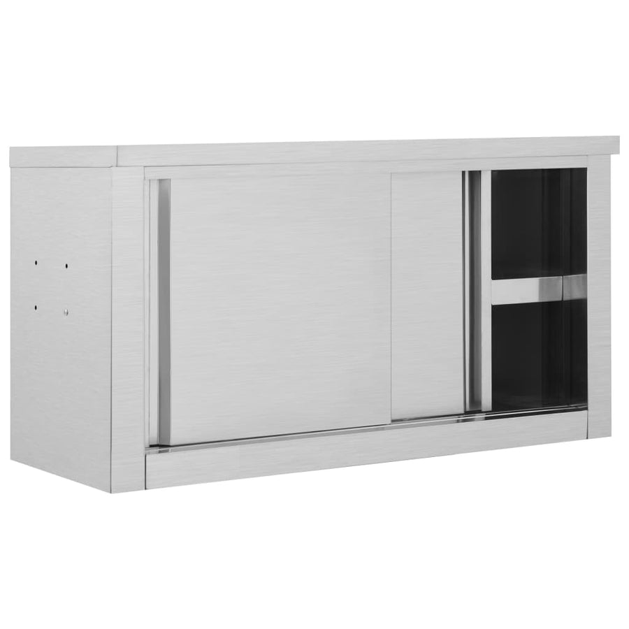 Kitchen Wall Cabinet with Sliding Doors 90x40x50 cm