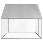 Outdoor Chicken Cage 2,75x2x1,92 m Galvanised Steel