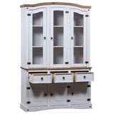 Buffet & Hutch Mexican Pine Corona Range White