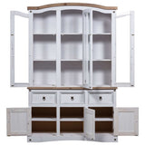 Buffet & Hutch Mexican Pine Corona Range White