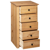 Sideboard 46x40x89 cm Pine Panama Range - 45-Degree Angle