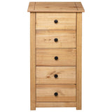 Sideboard 46x40x89 cm Pine Panama Range - Rear View