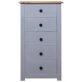 Sideboard Grey 46x40x89 cm Pine Panama Range