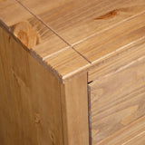 Sideboard 80x40x83 cm Pinewood Panama Range - Close-Up Angle