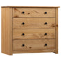 Side Cabinet 80x40x73 cm Pine Panama Range