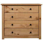 Side Cabinet 80x40x73 cm Pine Panama Range