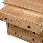 Side Cabinet 80x40x73 cm Pine Panama Range