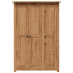 3-Door Wardrobe 118x50x171.5 cm Pine Panama Range
