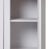 3-Door Wardrobe White 118x50x171.5 cm Pine Panama Range - Low Angle
