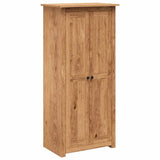 Wardrobe 80x50x171.5 cm Solid Pine Panama Range - Front View
