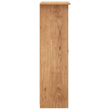 Wardrobe 80x50x171.5 cm Solid Pine Panama Range - Rear View