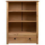 Bookcase 80x35x110 cm Solid Pine Wood Panama Range - Top-Down View