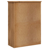 Bookcase 80x35x110 cm Solid Pine Wood Panama Range - Close-Up Angle