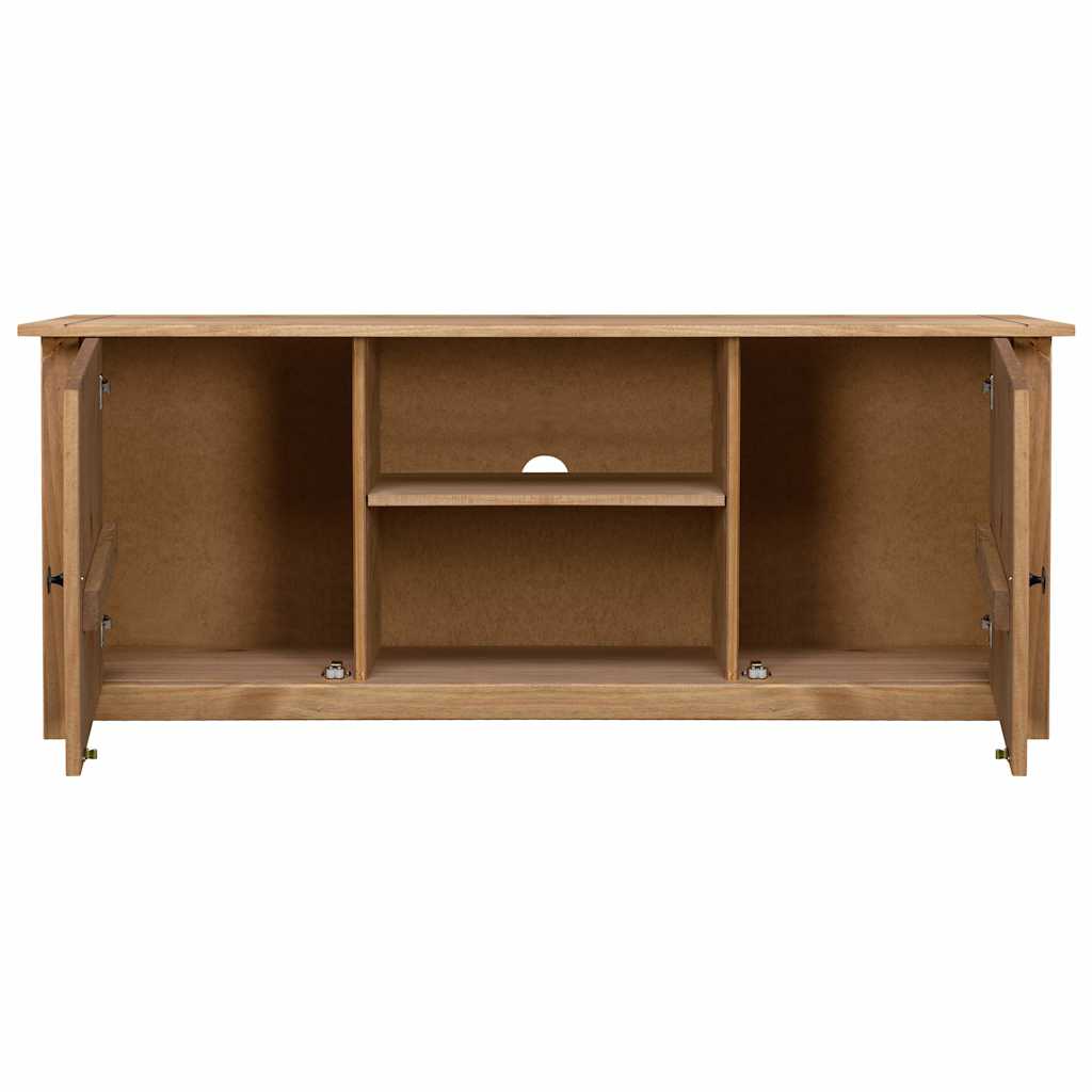 TV Cabinet 120x40x50 cm Solid Pine Wood Panama Range