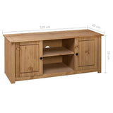 TV Cabinet 120x40x50 cm Solid Pine Wood Panama Range - Extra Image