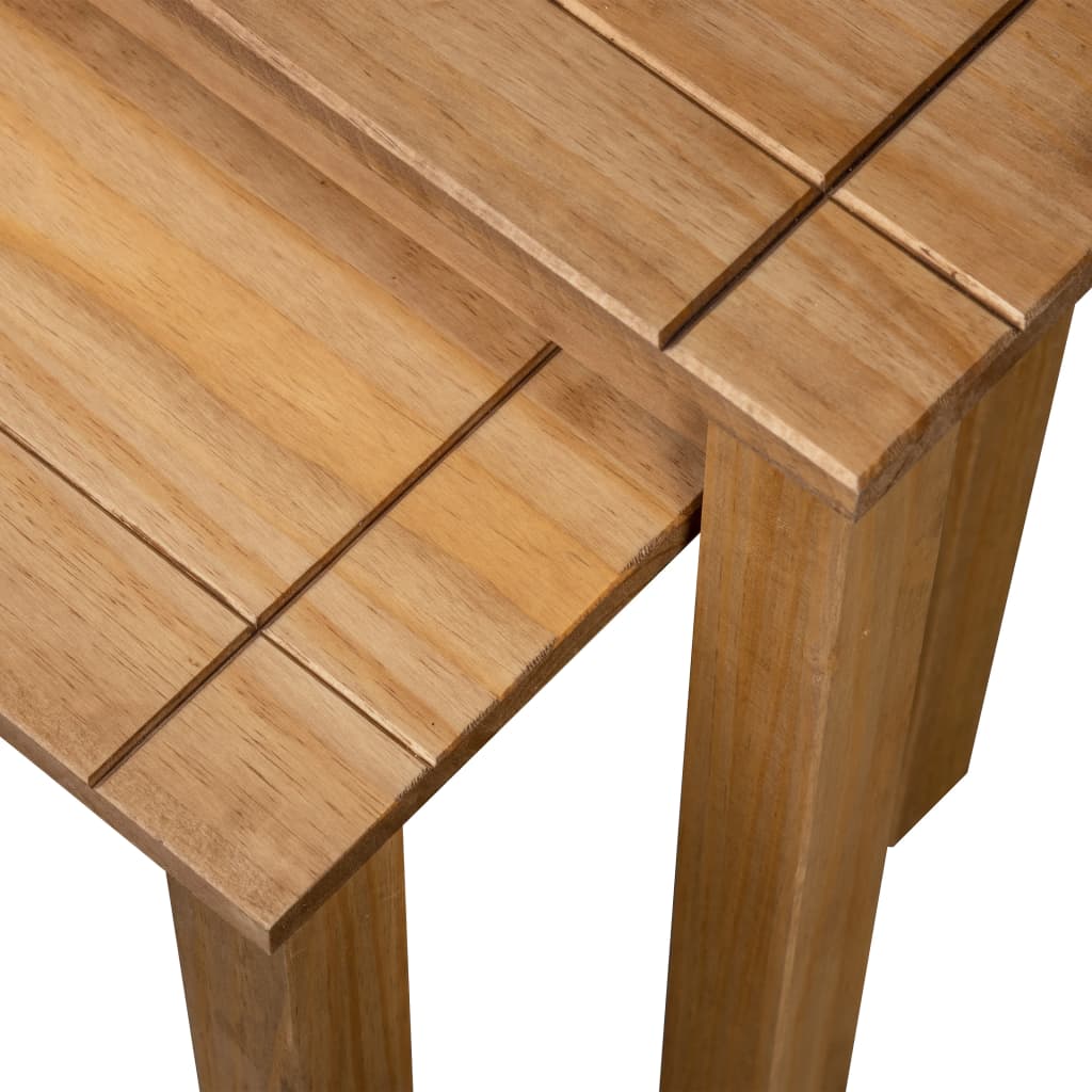 Nesting Tables 2 pcs Solid Wood Pine Panama Range