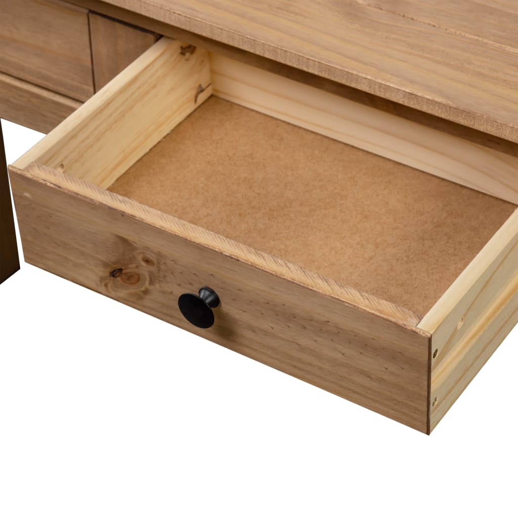 Console Table 110x40x72 Cm Solid Pine Wood Panama Range