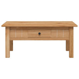 Coffee Table 100x60x43.5 cm Solid Pine Wood Panama Range - 45-Degree Angle