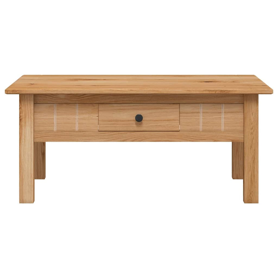 Coffee Table 100x60x43.5 cm Solid Pine Wood Panama Range