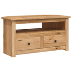 Corner TV Cabinet 93x49x49 cm Solid Pine Panama Range