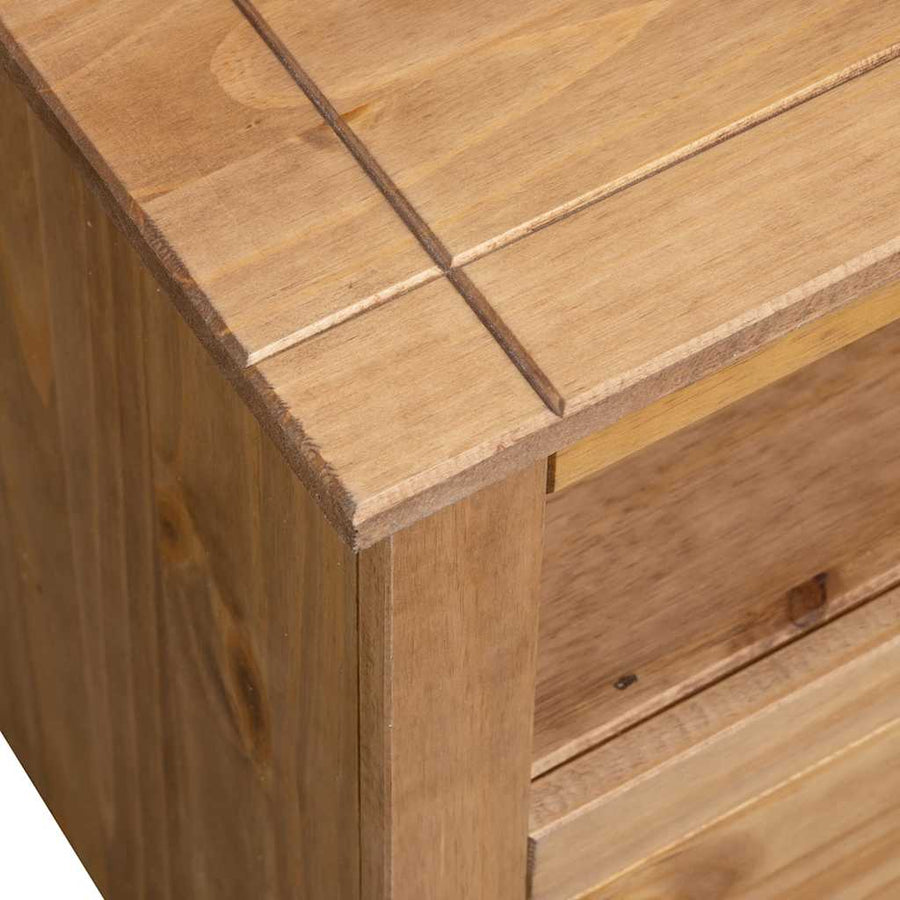 Corner TV Cabinet 93x49x49 cm Solid Pine Panama Range