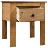 Bedside Cabinet 46x40x57 cm Pine Panama Range - Front View