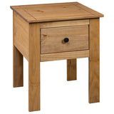 Bedside Cabinet 46x40x57 cm Pine Panama Range - Top-Down View