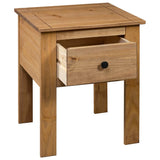 Bedside Cabinet 46x40x57 cm Pine Panama Range - 45-Degree Angle