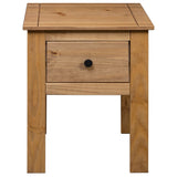 Bedside Cabinet 46x40x57 cm Pine Panama Range - Rear View