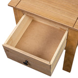 Bedside Cabinet 46x40x57 cm Pine Panama Range - Close-Up Angle