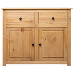 Sideboard 93x40x80 Cm Solid Pinewood