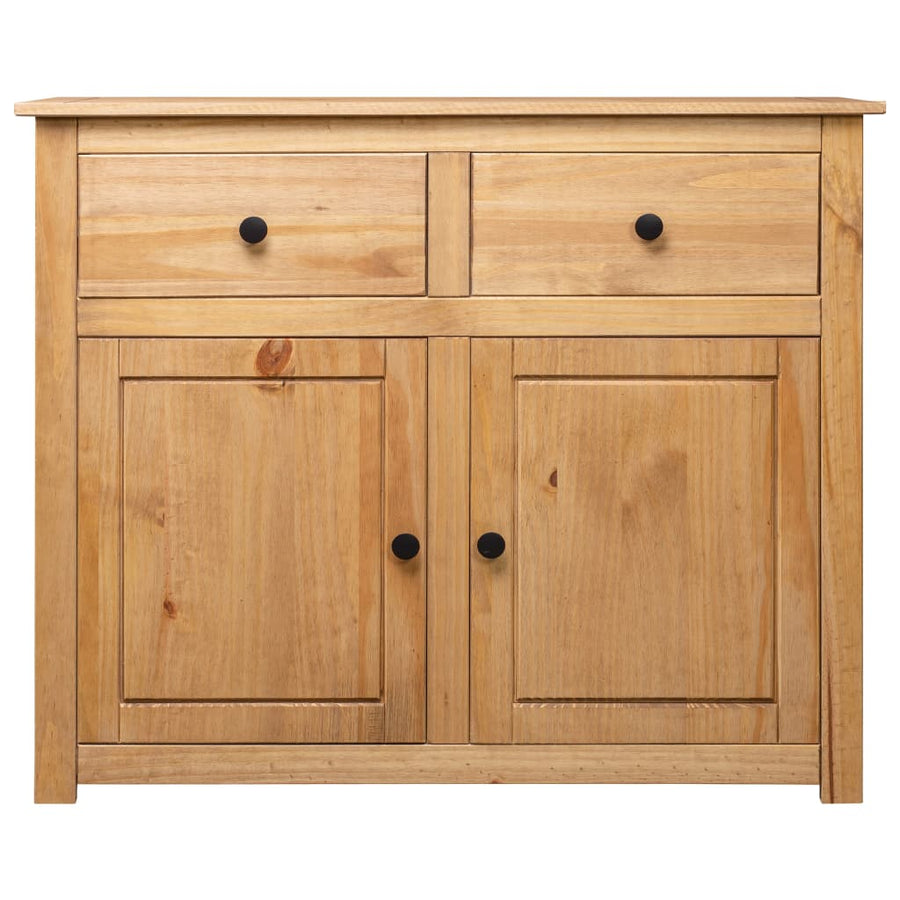 Sideboard 93x40x80 Cm Solid Pinewood