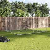 Outdoor Dog Kennel 383x383x185 cm