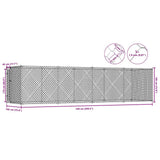 Outdoor Dog Kennel 760x192x185 cm