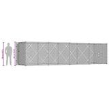 Outdoor Dog Kennel 760x192x185 cm