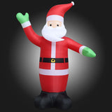 Christmas Inflatable Santa Claus LED IP20 600 cm XXL - Side View