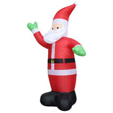 Christmas Inflatable Santa Claus LED IP20 600 cm XXL - Top-Down View