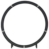 Firewood Rack Black 70x20x70 cm Steel