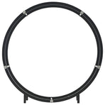 Firewood Rack Black 70x20x70 cm Steel