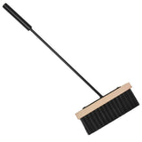 Firewood Cart Black 30x35x81 cm Steel - Rear View