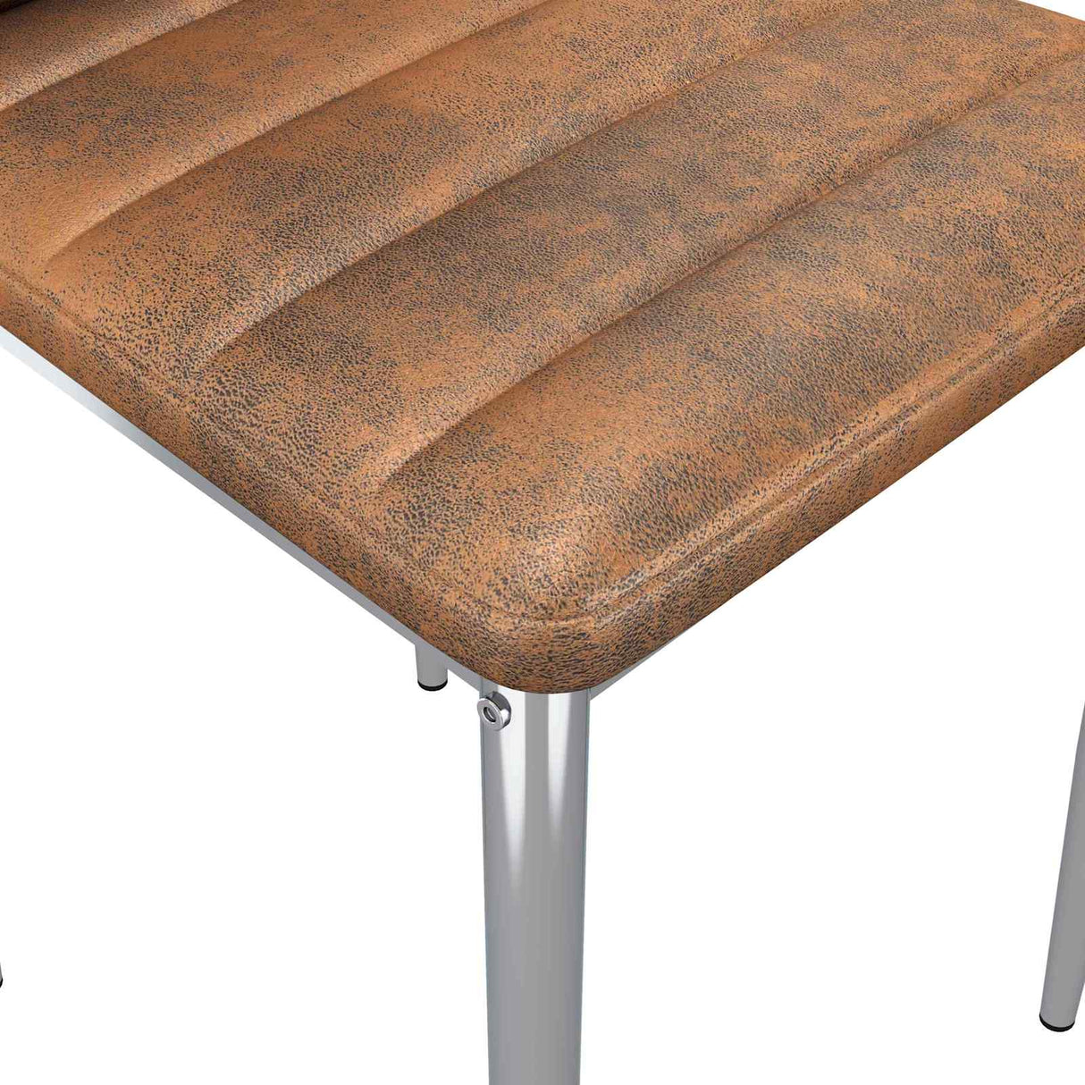 Dining Chairs 2 pcs Brown 41.5 x 48 x 99 cm