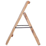 Wine Rack for 15 Bottles 26x50x70 cm Solid Mahogany Wood - Side View