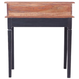 Writing Desk with Drawers 90x50x101 cm Solid Mahogany Wood
