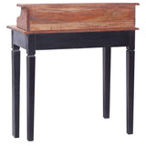 Writing Desk with Drawers 90x50x101 cm Solid Mahogany Wood - 45-Degree Angle