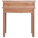 Writing Desk with Drawers 90x50x101 cm Solid Mahogany Wood - 45-Degree Angle