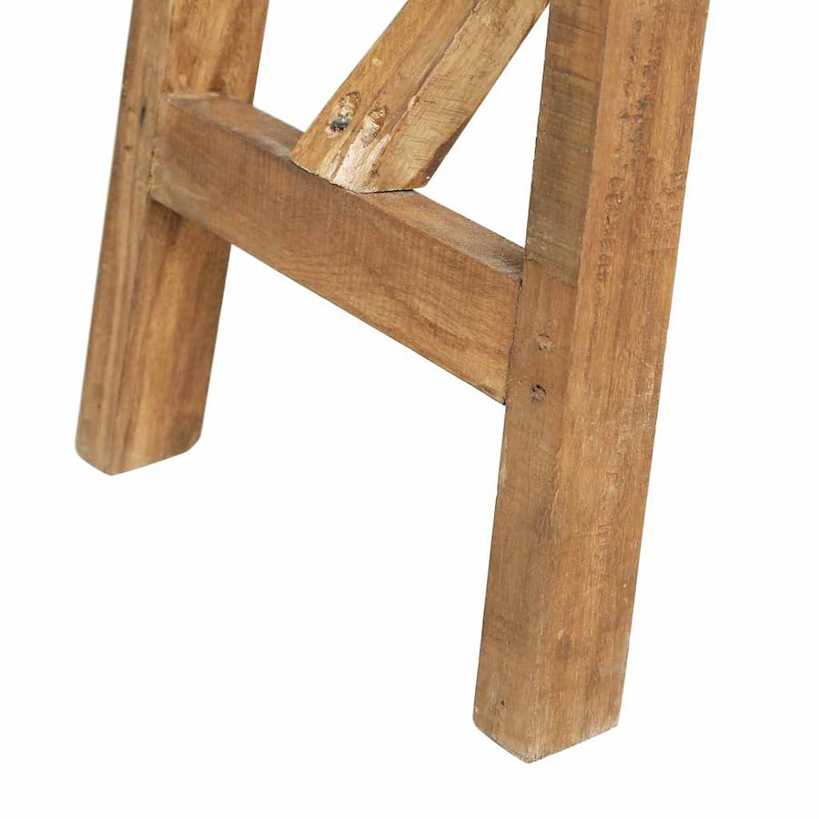 Console Table 130x40x80 cm Mixed Recycled Wood